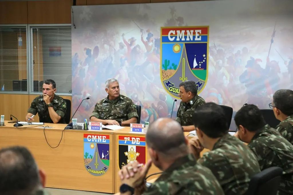 Visita Do Comandante Militar Do Nordeste De