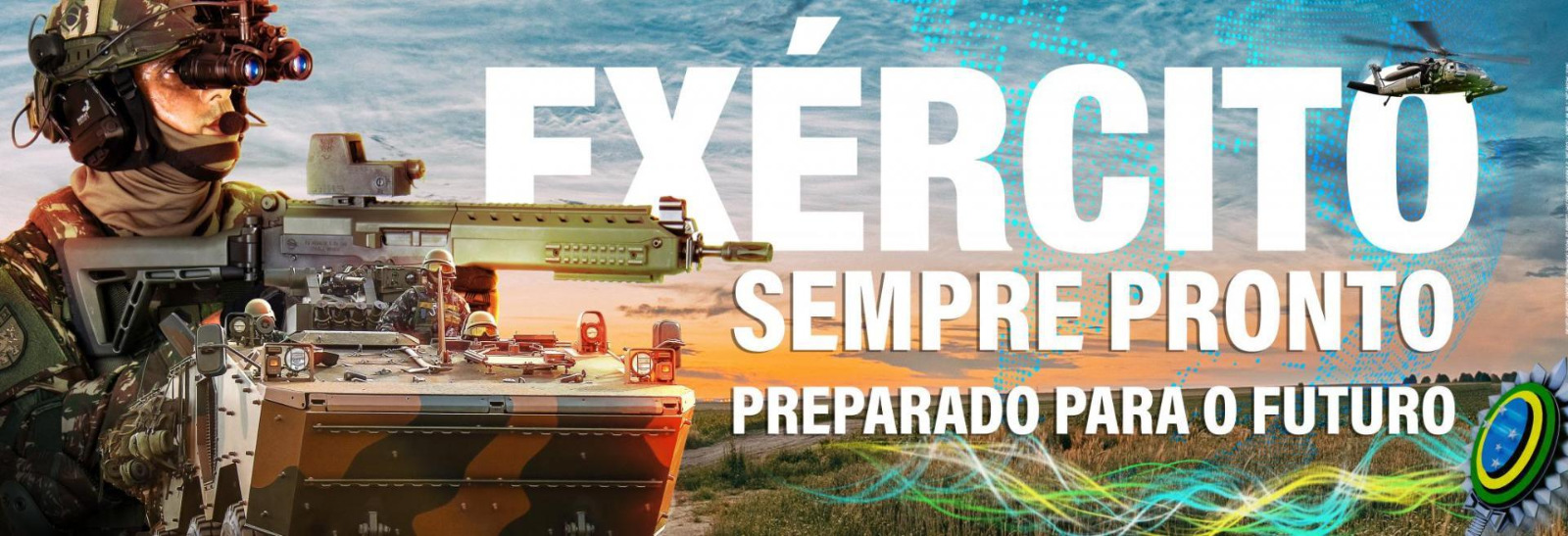 EXÉRCITO SEMPRE PRONTO PREPARADO PARA O FUTURO